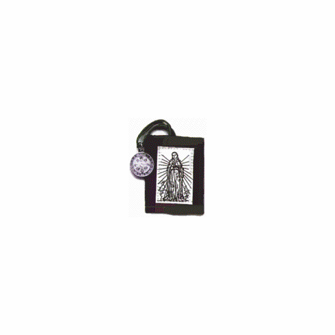 GREEN SCAPULAR - 100% WOOL
