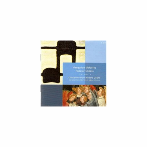 GREGORIAN MELODIES VOLUME 1 BY SOLESMES MONASTIC CHOIR OF THE ABBEY OF ST PETER