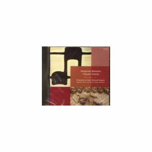 GREGORIAN MELODIES VOLUME 2 BY SOLESMES MONASTIC CHOIR OF THE ABBEY OF ST PETER