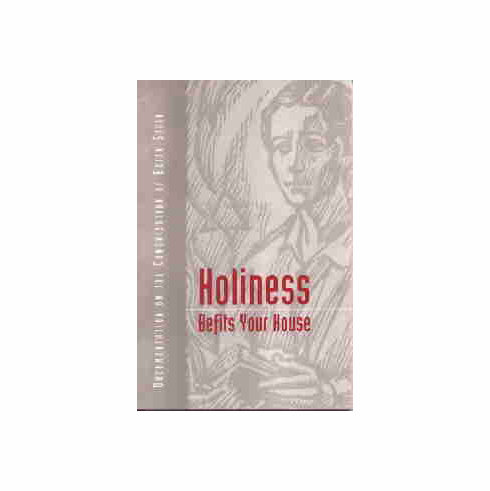 HOLINESS BEFITS YOUR HOUSE - EDITH STEIN