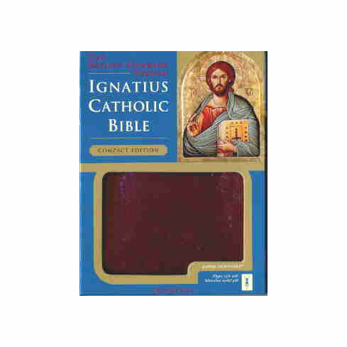 IGNATIUS BIBLE - COMPACT W/ZIPPER