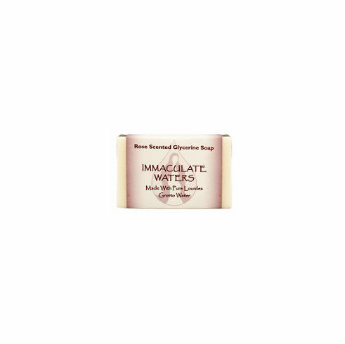 IMMACULATE WATERS ROSE SCENTED SOAP