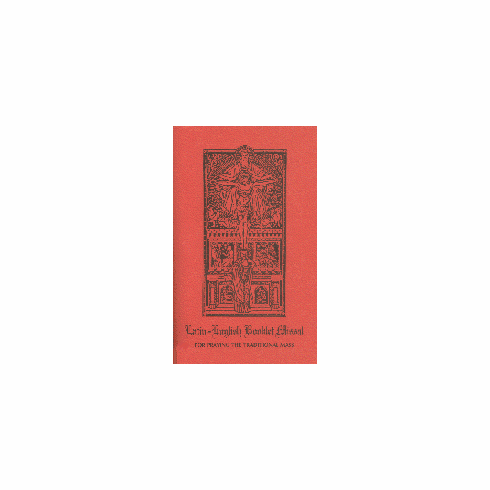 LATIN-ENGLISH BOOKLET MISSAL - TRADITIONAL MASS