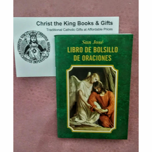LIBRO DE BOLSILLO DE ORACIONES EDICION SAN JOSE