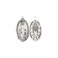 MIRACULOUS MEDAL - STERLING SILVER