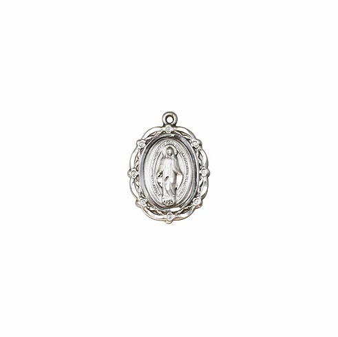 MIRACULOUS MEDAL - STERLING SILVER
