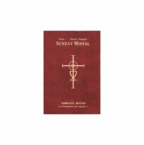 NEW ST. JOSEPH SUNDAY MISSAL - VINYL COVER