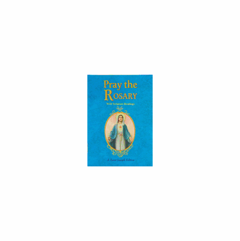 PRAY THE ROSARY - LARGE TYPE