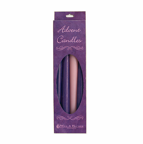 REPLACEMENT CANDLES FOR ADVENT WREATHS