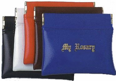 SQUEEZE-TOP ROSARY CASE