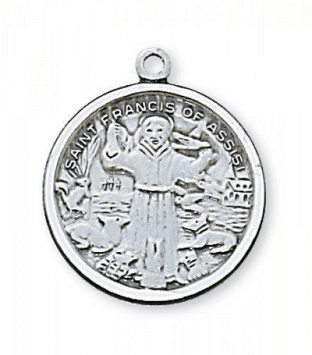 ST. FRANCIS OF ASSISI - STERLING SILVER