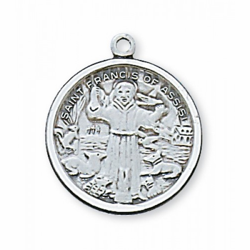 ST. FRANCIS OF ASSISI - STERLING SILVER