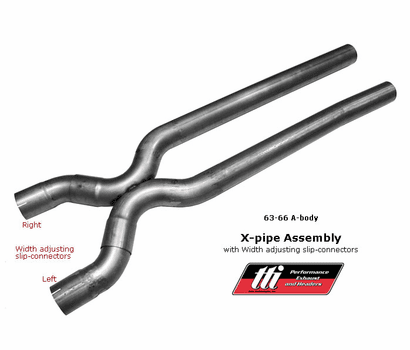 2.5" X-Pipes Assemblies