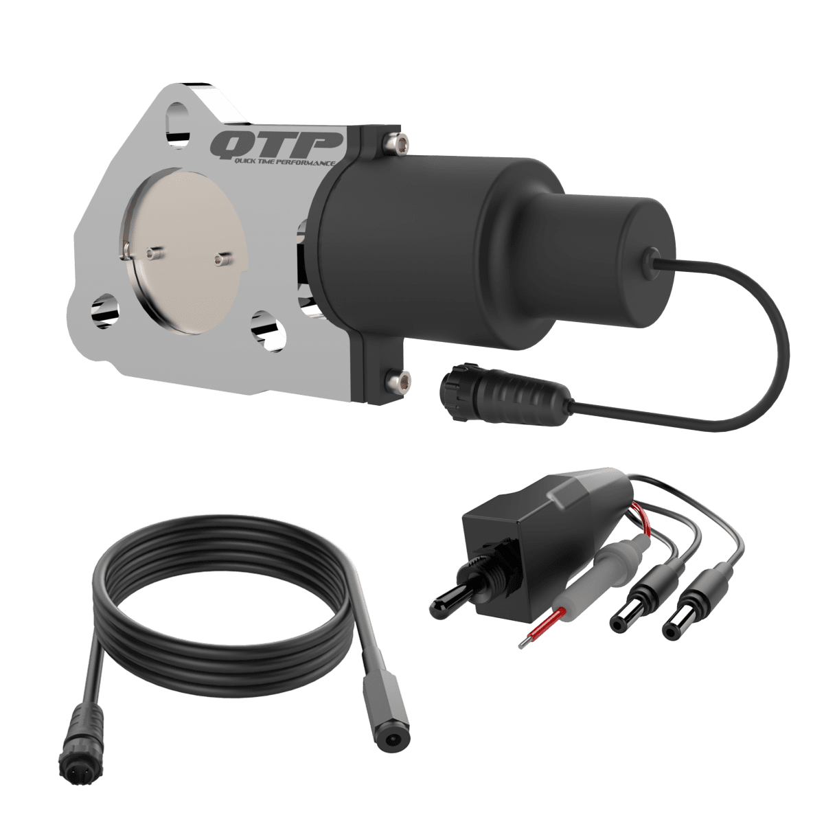 2.50 Inch QTP Electric Exhaust Cutout Valve