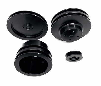 MRE - A/B/RB V-Belt Pulley Set Black 4 Pc Set