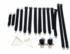 Bench Seatbelt Set, Black