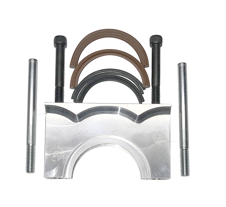 Billet Rear Main Seal Retainer, W/Viton Seal