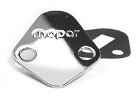 CHRYSLER 7.2L/440 Mopar big block RB Fuel Pump Block-Off Plates