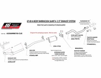 Complete Slant-6 Single Exhaust System
