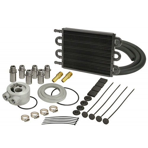 Derale Tube & Fin Engine Oil Cooler Kit