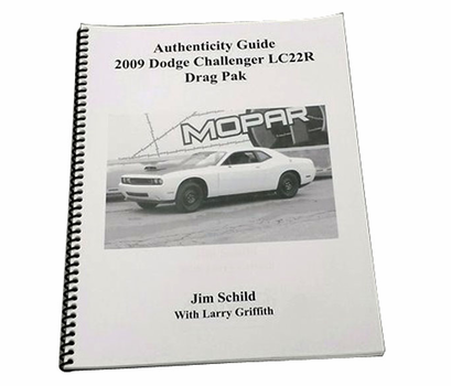 MRE - Dodge Challenger Drag Pak LC22R Authenticity Guide