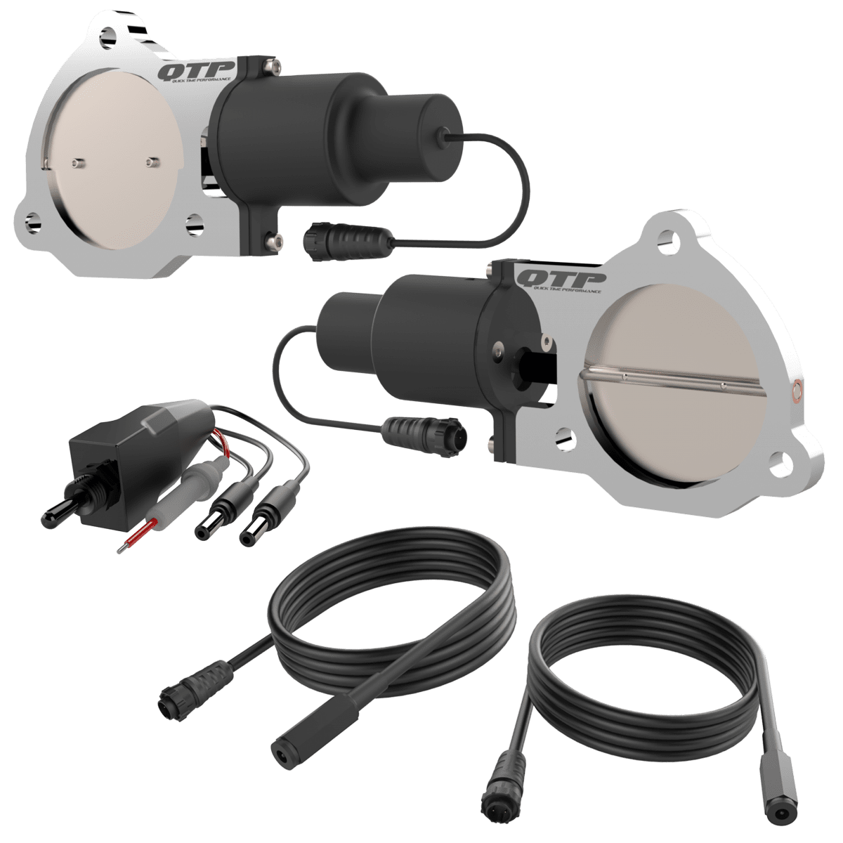 Dual 3.50 Inch QTP Electric Cutout Valves