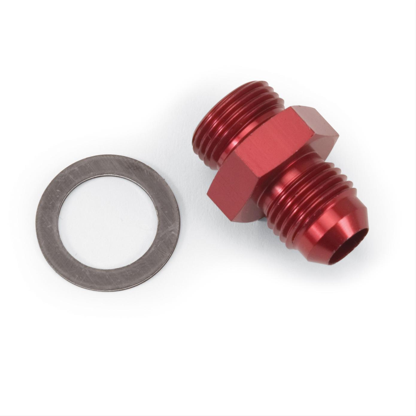 thumbnail image 2 of Edelbrock 1497 Carburetor Inlet Fitting - Brass Fuel Bowl Fitting For Performer/Thunder AVS Series 2 of 9