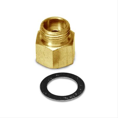 thumbnail interactive-video image 1 of Edelbrock 1497 Carburetor Inlet Fitting - Brass Fuel Bowl Fitting For Performer/Thunder AVS Series 1 of 9