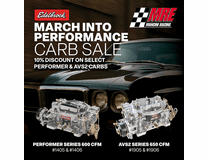 Edelbrock March Into Performance