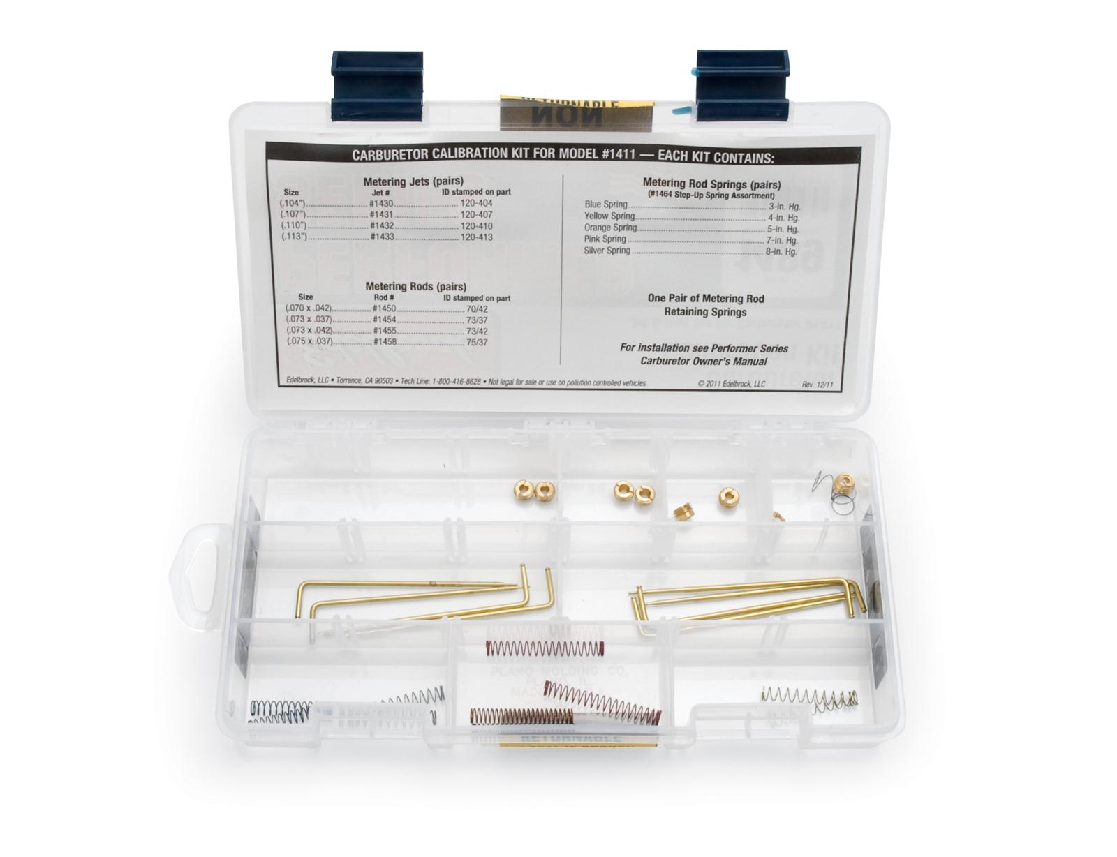 Edelbrock Carburetor Calibration Kit
