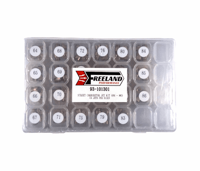 Freeland Carburetor Metering Jet Kit 64-86 - 4 Jet Pak