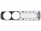 Front Grill, Passenger Side - Silver