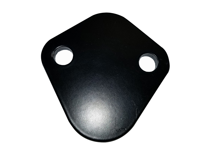 Fuel pump block off plate small block