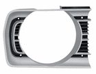 Headlamp Bezel, Passenger Side