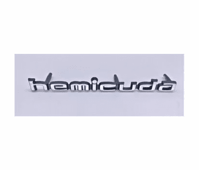 Hemi 'Cuda Shaker Hood Scoop Emblem