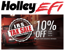 Holley EFI Tax Sale