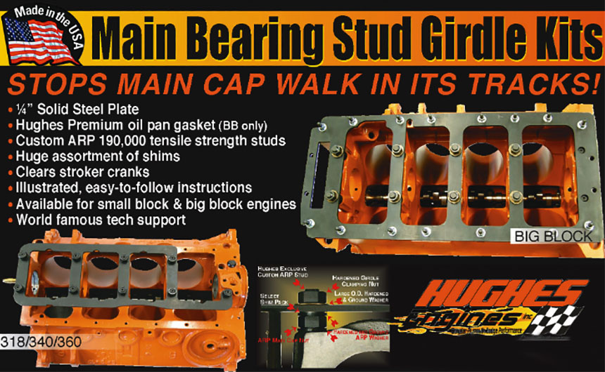 Hughes Engines Main Stud Girdle Kit