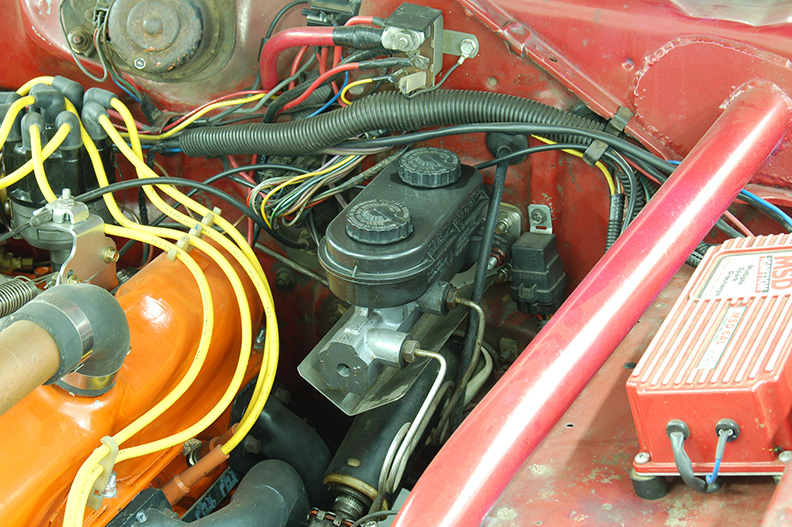 Mancini Heat Shield, Master Cylinder