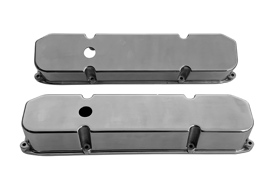 Mancini Polished Aluminum Valve Covers