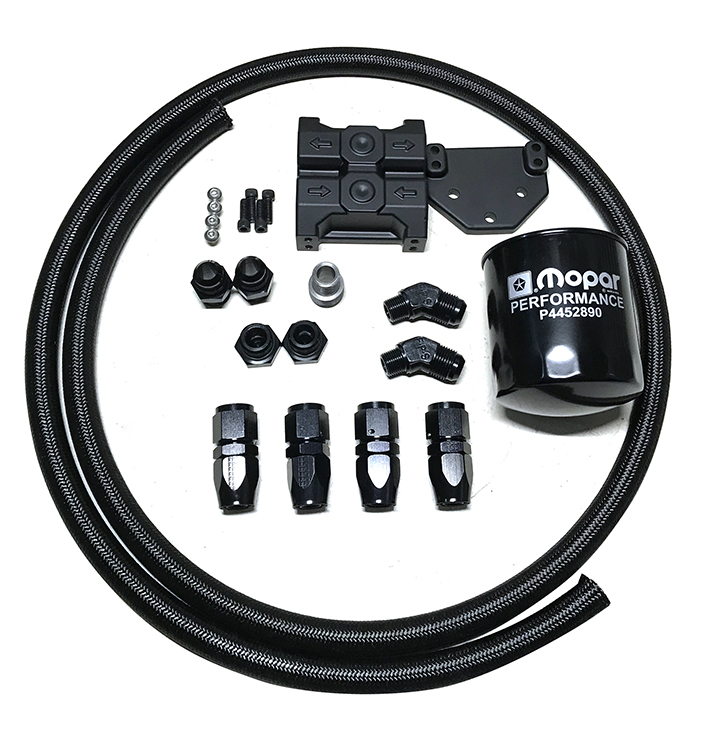 Mancini Racing Gen III Oil Filter Relocation Kit