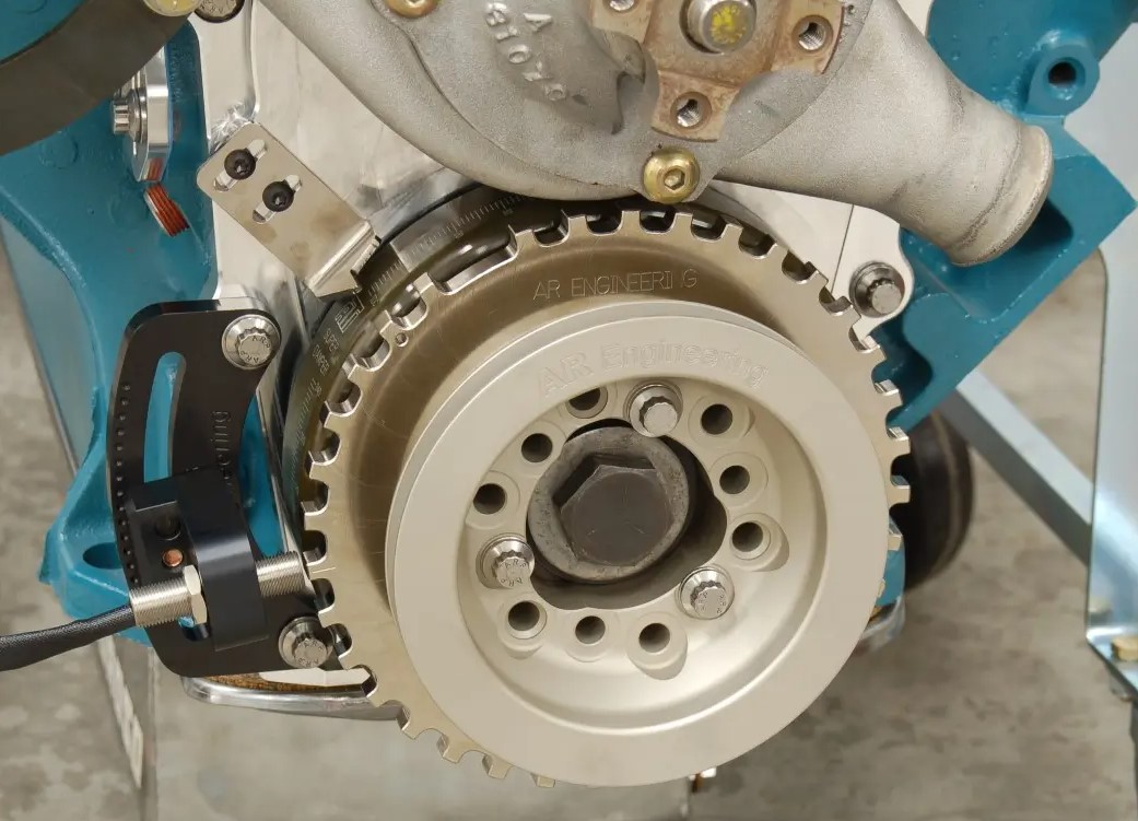 Mancini Racing Trigger Wheel Pickup AR Billet Timing Cover