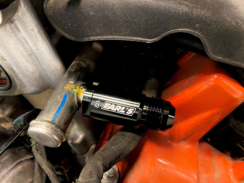 Earls O.E. Fuel line EFI Quick Connect