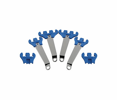 Moroso Kit Universale Separatori Per Fili E Cavi, Staffe Cromate E Divisori In Plastica, Black