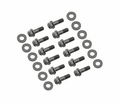 thumbnail image 2 of 3/8" Engine Exhaust & Intake Manifold Head Stud Bolt Kit For Chrysler Dodge Plymouth 2 of 5