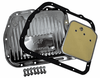 MRE - 727 Chrome Transmission Pan Pkg