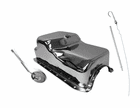 MRE - Center Sump Oil Pan Kit - Chrome 360