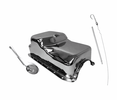MRE - Center Sump Oil Pan Kit - Chrome 273-340