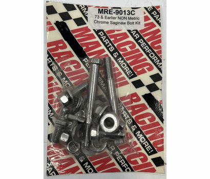 MRE - Chrome Saginaw Power Steering Bolt Pgk
