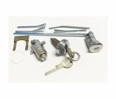 MRE - Glove & Trunk Sets - 71-72 Glove,console & trunk B body w/ OEM Keys
