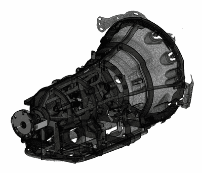 MRE - ZF 8HP90 Transmission Mock-Up Skeleton - image2